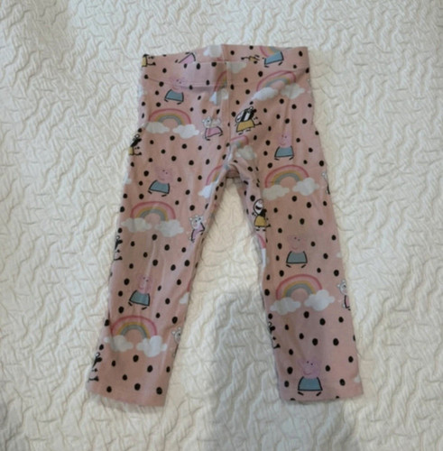 Pink peppa pig - peppa, leggings