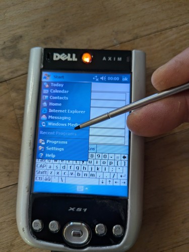 Dell x51v pda windows - dell,