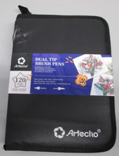 (S68) Artecho Dual Brush Pinsel/ Stifte Set 120 Farben mit Schwarzer Tragetasche