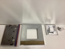 Kludi Swarovski WC Drückerplatte Chrom/Kristall, TECE,  Betätigungsplatte, 5999.