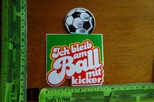 Alter Aufkleber Sport Fussball