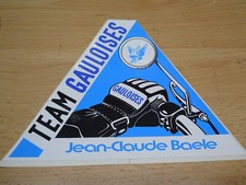 TEAM Gauloises Motorrad , Sticker , Aufkleber.Selten ,