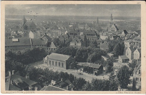 Allenstein ostpreußen - ak,