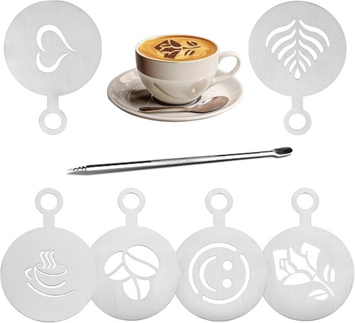 Stück kaffeeschablone - 6,