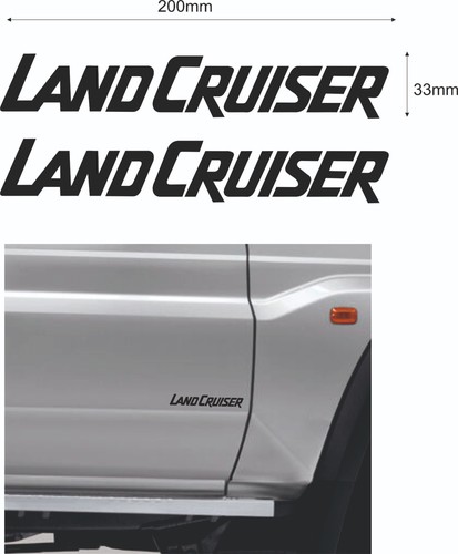 Decal for toyota land cruiser - land,