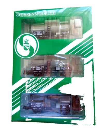 Sachsenmodelle wagenset 14110 - sachsenmodelle,