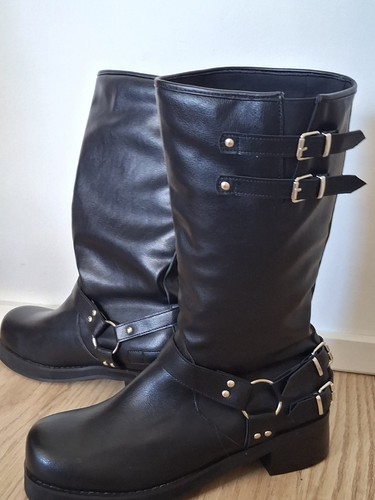 Biker boots stiefel - biker, damen