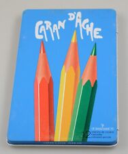 Vintage Caran D’Ache Buntstifte 0288.412 in Blech-Box color pencils in tin box