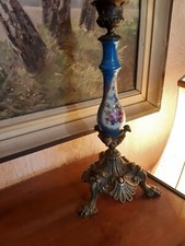 2 antike  Kerzenleuchter wohl