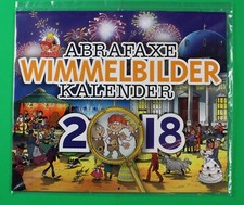 WIPA Mosaik Original Kalender Die Abrafaxe Wimmelbilderkalender 2018 eingeschw.