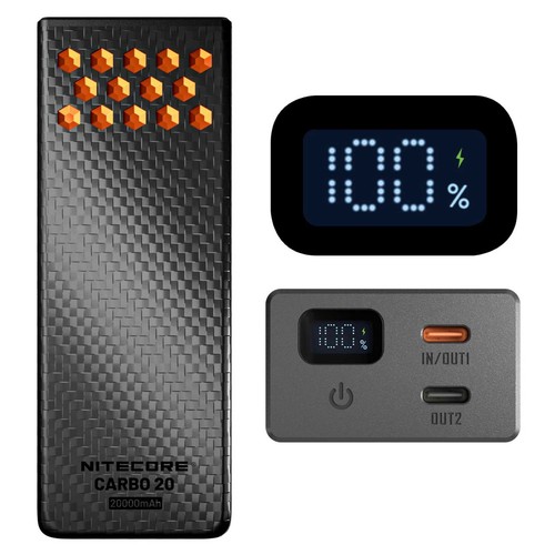 Nitecore carbo powerbank - carbo, 20