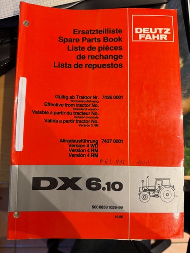 Original ersatzteilliste für - original,