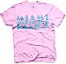 Miami Vice Distressed Logo