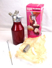 Alter Kayser Sahnespender 0,5l Sahne Automat C 740 Mix mit OVP 60er Jahre (15)