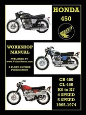 HONDA 450 WORKSHOP MANUAL