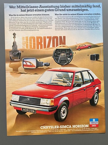 Chrysler simca horizon - simca,