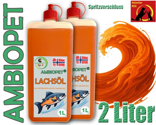 Ambiopet premium lachsöl 2x - ambiopet,