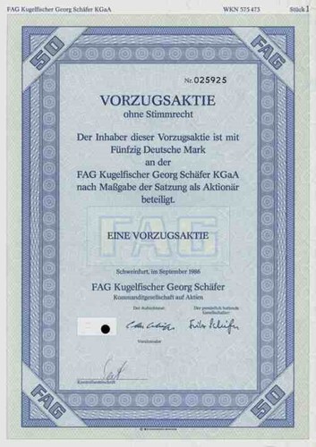 Fag kugelfischer 1985 - ag,