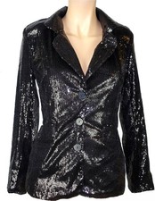 SCHWARZES DAMEN PAILLETTEN