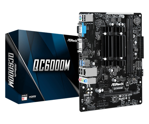 Asrock qc6000m onboard cpu - onboard,