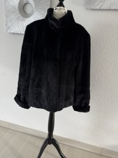 Edle Kunstfelljacke In