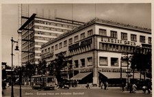 FOTO-AK UNGEL. BERLIN - EUROPA-HAUS AM ANHALTER BAHNHOF, STRASSENBAHN (BV140)