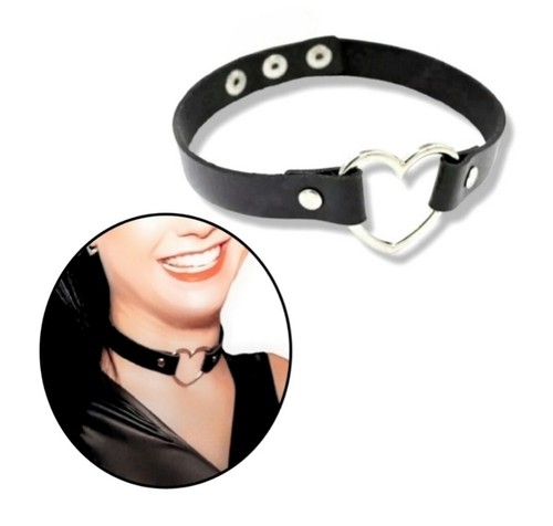 Halsband mit herz anhänger - halsband,