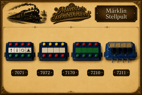 Märklin stellpult schaltpult - stellpult,