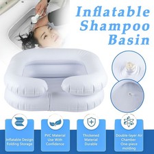 Aufblasbares Haarwaschbecken
