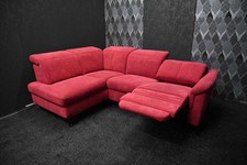 Steinpol Sofa Odeon Stoff Carlos Bordeaux B 2 mit Elektrischer Relaxfunktion 