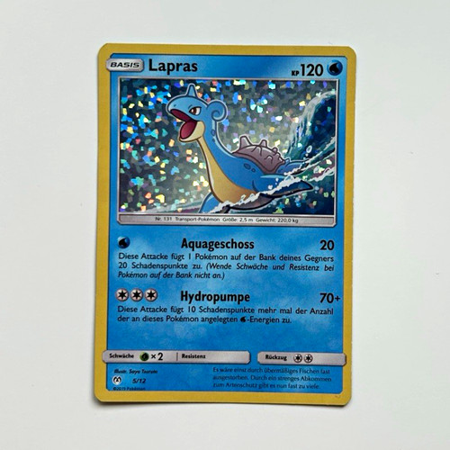 Lapras holo mcdonalds - lapras,