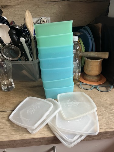 Retro tupperware 400ml - 6x,
