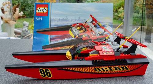 Lego city speedboat - speedboat, 7244