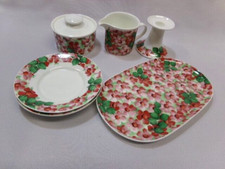 Arzberg " Roses " Bon China  6 teiliges Restgeschirr