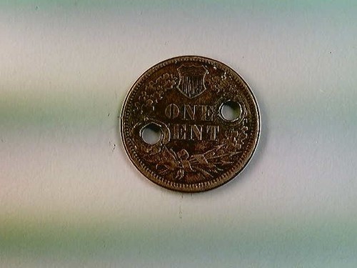 Münze one cent 1860 united - münze,, cent,