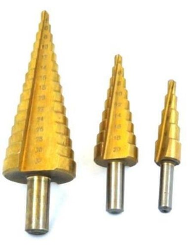 Hss stufenbohrer set - set, 3-teilig