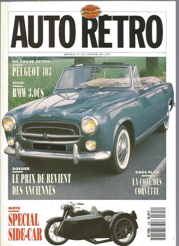 Auto motorrad retro 125 - auto,