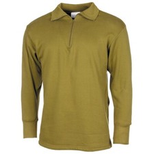 NL Army Plüsch Rolli BW Unterhemd Bundeswehr Pulli Rollkragen Winter Outdoor