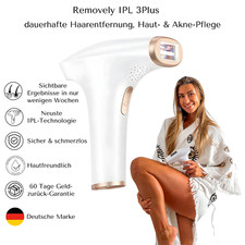 IPL Haarentfernung Laser – Schmerzloser Haarentferner Removely IPL 3 Plus