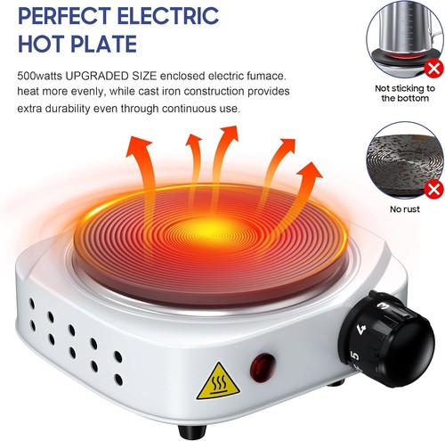 500w mini einzel - 500w, mini-einzel-kochplatte