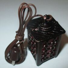 Kahlert - Laterne für Krippen Zinn mit Butzenscheiben 40mm 3,5 Volt  NEU/OVP