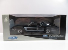 1:18 Welly 1969 Ford Mustang schwarz B77