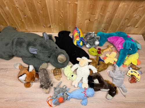 Konvolut 15 plüschtiere - konvolut,