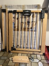 Geuther Easy Lock 2747 Natur Türschutzgitter 80.5-88.5 + 0045vs 8 cm