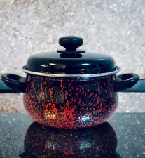 Original DDR Emaille Topf