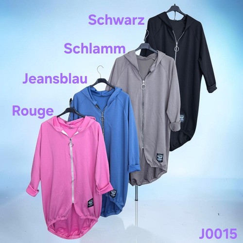 Butterstoff long jacke mit - butterstoff, long-jacke