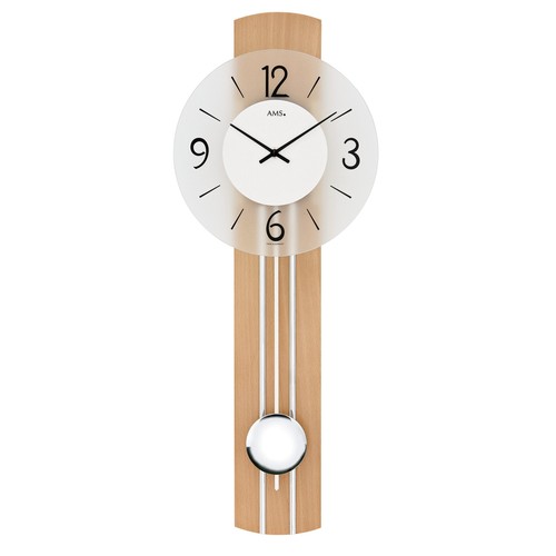 Ams w7263 pendelwanduhr mit - ams,