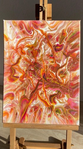 Original acrylbild leinwand - acrylbild,