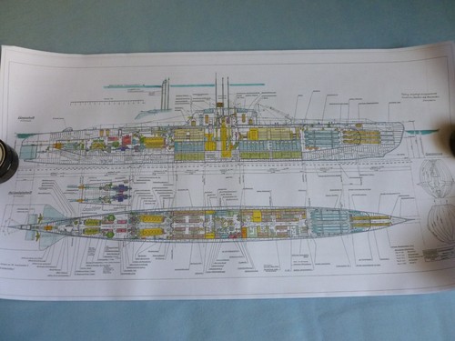 1944 boot xxi zeichnung wk - u-boot,