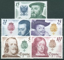 Spanien 1979 Könige aus dem Haus Habsburg 2444/48 postfrisch